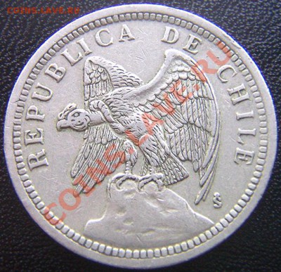 Чили_1 песо 1933 "Кондор"; окончание 31.07_22.20мск - 5958