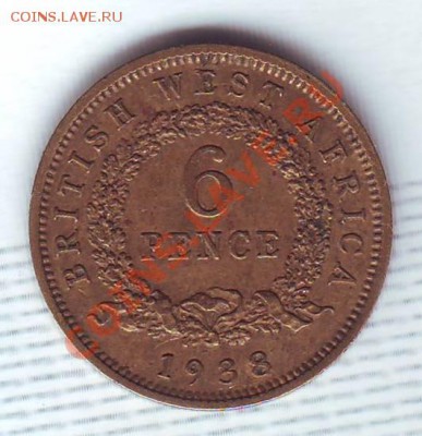Брит.Зап.Африка.6 Пенсов.1938. до 6 августа - 19380051.JPG