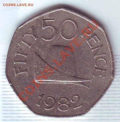 Гернси.50 Пенсов.1982.Шляпа. до 6 Августа - 19820074.JPG
