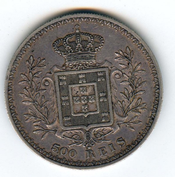 португалия, 500 рейс, 1899 год! - португал 2