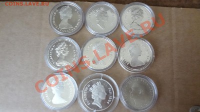 Иностранные Серебряные монеты на Рубли полтины Царские. - DSC06112.JPG