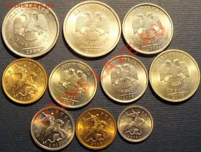 2009г , подборка монет СПМД в блеске. - Изображение 060