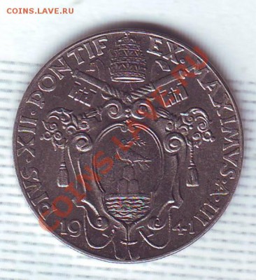 Ватикан.20 Чентезими.1941.Святой Павел. до 7 Августа - 19410094.JPG