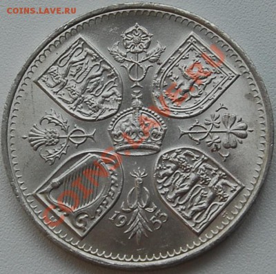 ВЕЛИКОБРИТАНИЯ - Крона 1953 - Коронация - до 7 августа - 785