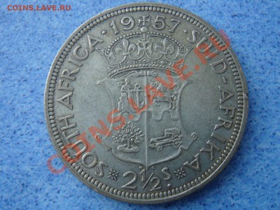 2 кроны 1957 Елизавета 2 до 07.08.13, 22- - ЮАР полукрона 1957-1.JPG