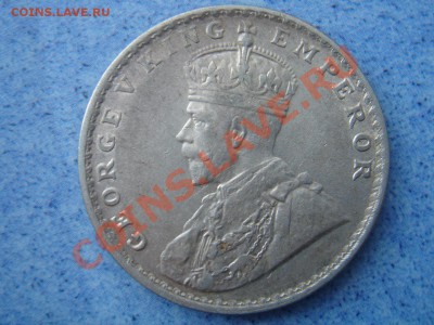 Индия: Ag-917 Рупия 1919 Георг 5 ДОСТОЙНАЯ! до 07.08.13 22- - Индия рупия 1919-2.JPG