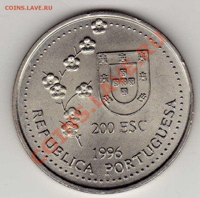 ПОРТУГАЛИЯ 200 ЭСКУДО 1996 ТАЙВАНЬ 08.08.13 В 22.00МСК(5898) - img380
