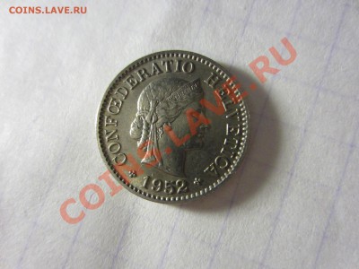 Швейцария 5 раппен 1952. - IMG_2472