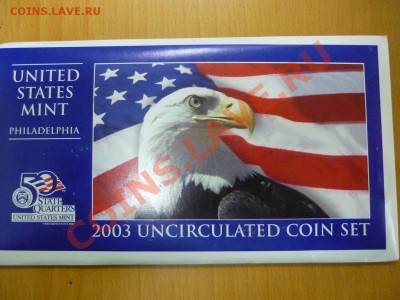 Годовой набор США 2003 год двор р - 2003р.JPG