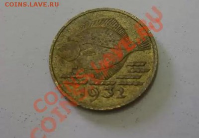 ДАНЦИГ: 5 ПФЕННИГОВ 1932( РЫБА) !!до 5.08.2013 - 5 пф рыба