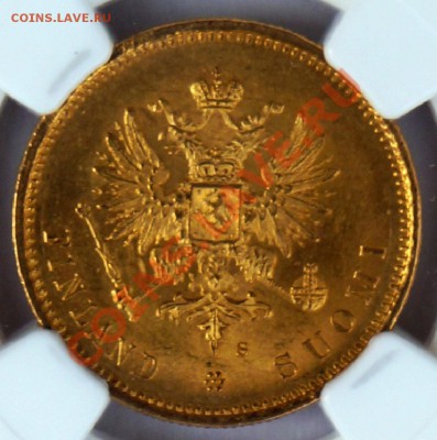 Финляндия, 20 марок 1913 S NGC MS65 - sHP4m1b0Zb