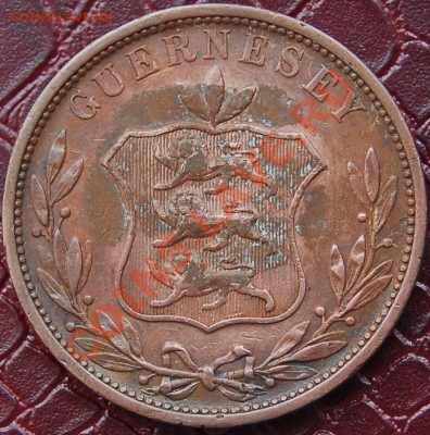 ГЕРНСИ - 8 дублонов 1858 - до 11 августа - 970