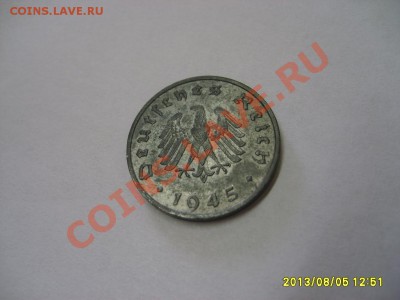 ОККУПАЦИЯ ГЕРМАНИИ,10 ПФЕННИГОВ 1945 F ( ЦИНК)!до 5.08.2013 - S6000404.JPG