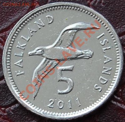 ФОЛКЛЕНДСКИЕ О-ВА - 5 пенсов 2011 - до 11 августа - 943