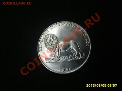 КОНГО, 1 ФРАНК 2004 год,(Кардинал Войтыла, 1967)!до 5.08. - S6000342.JPG