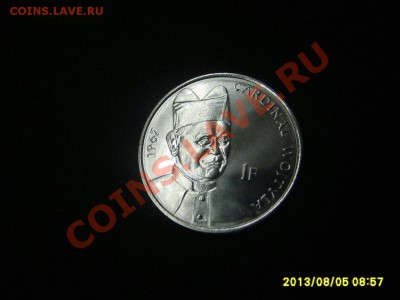 КОНГО, 1 ФРАНК 2004 год,(Кардинал Войтыла, 1967)!до 5.08. - S6000341.JPG