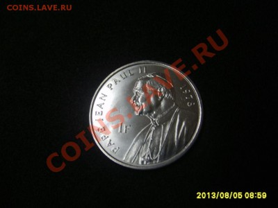 КОНГО, 1 ФРАНК 2004 год,(ПАПА ИОАНН ПАВЕЛ II, 1978)!до 5.08 - S6000347.JPG