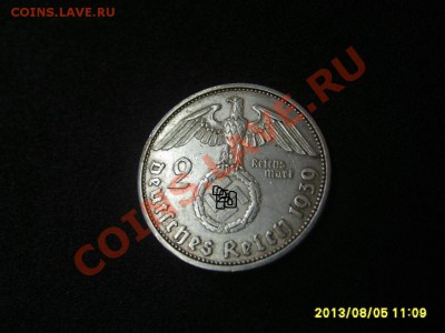 ГЕРМАНИЯ,2 РЕЙХСМАРКИ 1939А (Гиндебург,Ag )!до05.08.2013 - S6000391.JPG