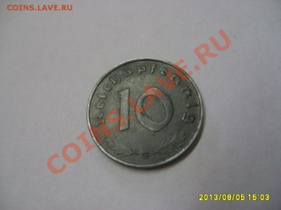 ТРЕТИЙ РЕЙХ,10 РЕЙХСПФЕННИГОВ 1944 G ( Zi )!!до 05.08.2013 - S6000398.JPG