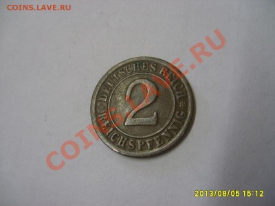 ГЕРМАНИЯ,2 РЕЙХСПФЕННИГА 1924 G !!до 05.08.2013 - S6000422.JPG