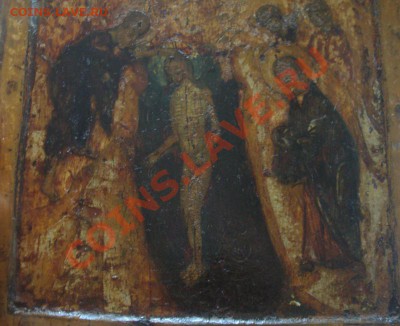 икона Богоявление 17 век - DSC01444.JPG