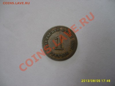 ГЕРМАНСКАЯ ИМПЕРИЯ,1 ПФЕННИГ 1887А!!до 5.08.2013 - S6000432.JPG