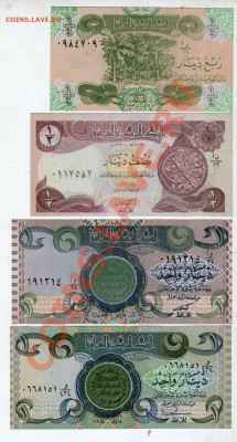 ИРАК, подборка (6 шт) UNC. до 11.08 @ 22:00 - banknote_0609