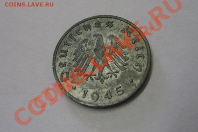 ОККУПАЦИЯ ГЕРМАНИИ,10 ПФЕННИГОВ 1945 F ( ЦИНК)!до 8.08.2013 - 1945