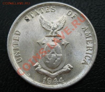 1944 Филипины(США), 20 с, серебро, до 12.08 в 21-00 мск - фил а