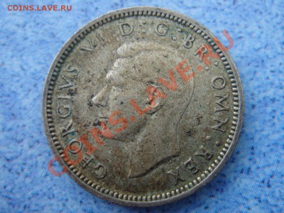 Великобритания: Ag-500 6 пенсов 1944 Георг 6 до 13.08 22 - 6 пенсов 1944-2.JPG
