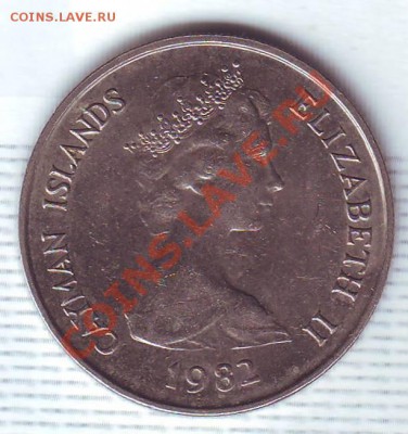 Кайманы.25 Центов.1982.Парусник.до 14 Августа - 19820084.JPG