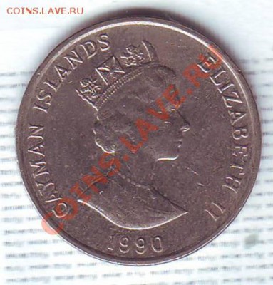 Кайманы.5 Центов.1990.Креветка. до 14 Августа - 19900069.JPG