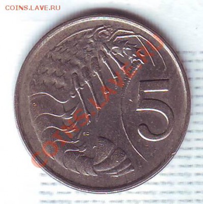 Кайманы.5 Центов.1990.Креветка. до 14 Августа - 19900070.JPG