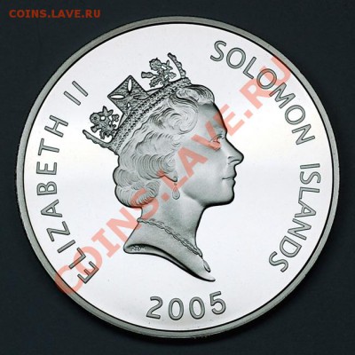 Монеты с Корабликами - 25$Бисмарк2005