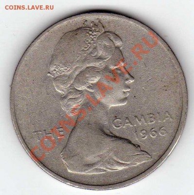 ГАМБИЯ 2 ШИЛЛИНГА 1966 ВОЛ ДО 15.08.13 В 22.00МСК (5487) - img837
