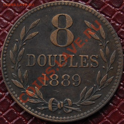 ГЕРНСИ - 8 дублонов 1889 - до 15 августа - 211