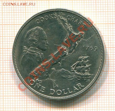 Новая Зеландия 1 доллар 1969г. - 258