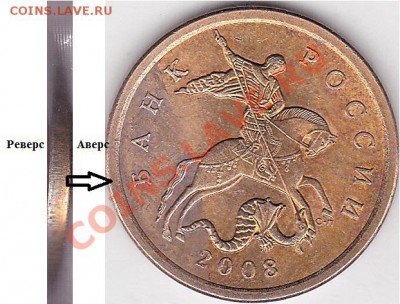 50 копеек 2008 брак плакировки(помощь в определении)? - 50