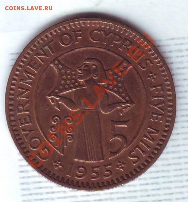 Брит.Кипр.5 Милс.1955. до 16 Августа - 19550057.JPG