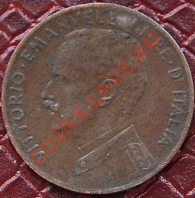 ИТАЛИЯ - 2 чентезими 1912 - до 16 августа - 052