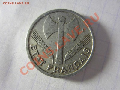 Франция 1 франк 1942. - IMG_2512