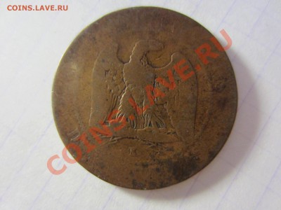 Франция 10 сантим 1862. - IMG_2720