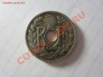 Франция 10 сантим 1925. - IMG_2729