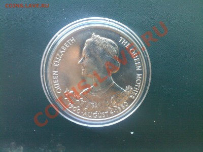 ГЕРНСИ 25пенсов(КРОНА)1980Г.КОРОЛЕВА МАТЬ до 13.08 - 11082013(019)