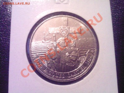 КАНАДА 1 ДОЛЛАР 1984г.Ж.КАРТЬЕ UNC до 13.08 - 11082013(029)