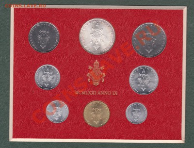 Ватикан 500лир1971 +7 монет(16.8-22.00МСК) - 1971a