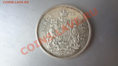 Ag! Канада 50 Центов 1966г Елизавета. До 14.08.13г 22.30мск - DSC06342.JPG