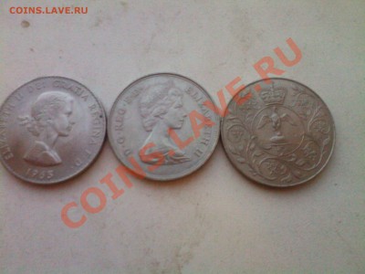 Великобритания КРОНА-1980 , 1965, 1977г.-3 шт.до 15.08 - 12082013(024)