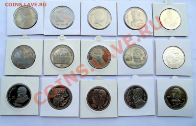 1 рубль 1987-1991 15 монет пруф  до 15,08,2013 22-00 - DSC00706.JPG