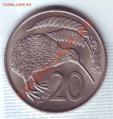 Н.Зеландия.20 Центов.1967.Блеск!!! до 19 Августа - 19670049.JPG